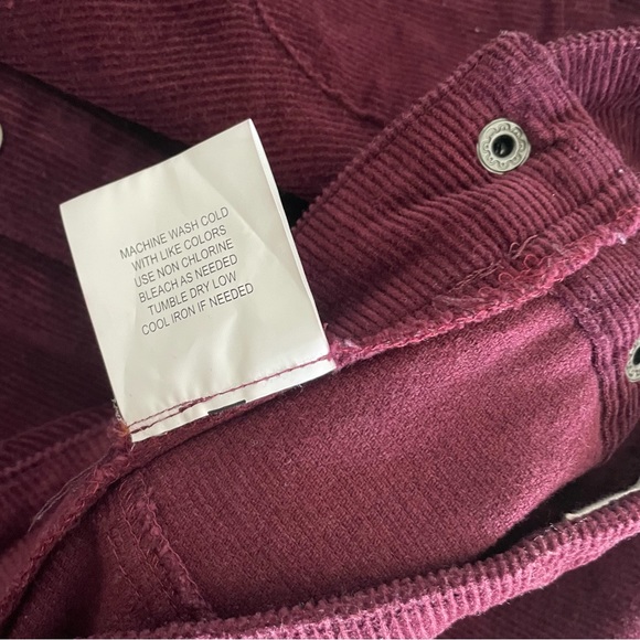 Corduroy Brandy Melville Button Skirt - Picture 3 of 5